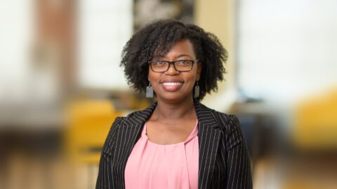 Purdue Polytechnic High School North principal Ronni Moore
