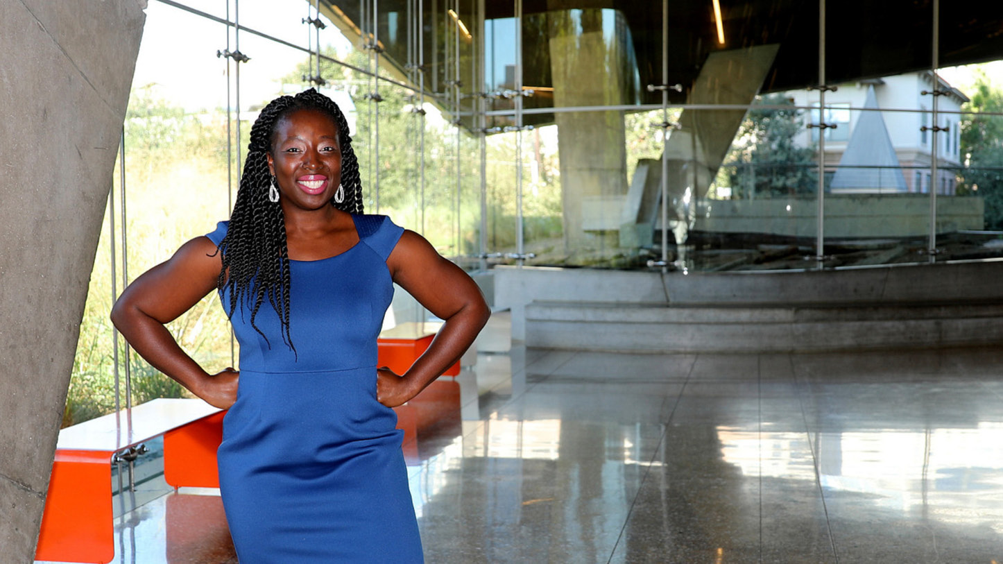 As a Purdue student, Afua Bruce participated in the EPICS program, which showed her how engineers can serve their communities.