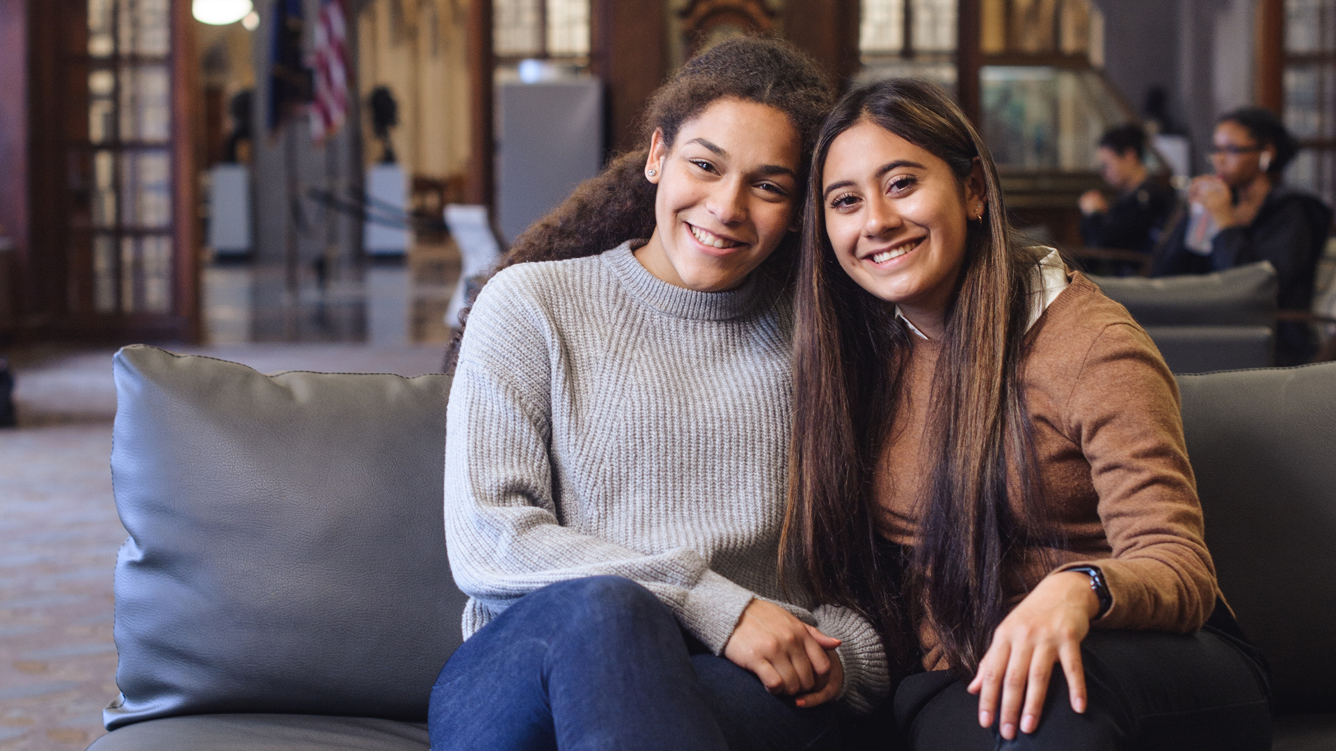 Kennedy Outlaw (left) and Diane Santos (right)