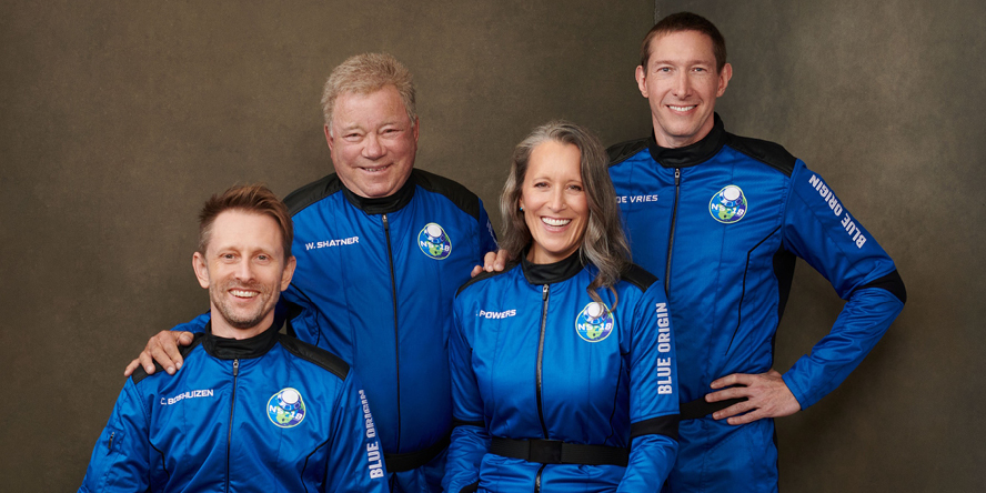 Blue Origin’s NS-18 crew members