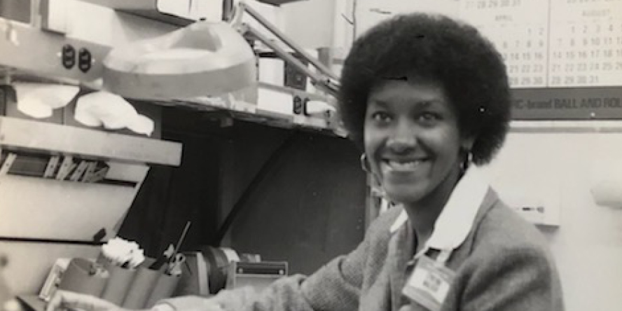Cynthia Walker Middleton worked at Motorola as a liaison between engineers and technicians.