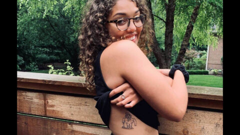 A Purdue tattoo that's a reminder of home