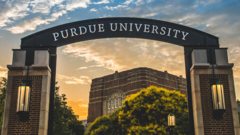 Purdue arch