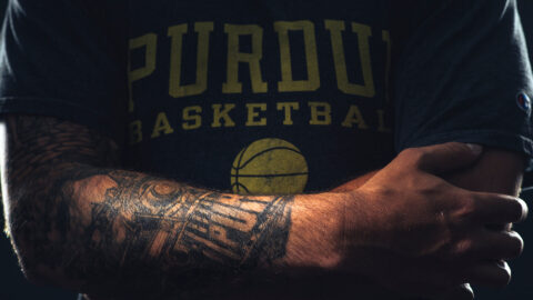 Purdue tattoo