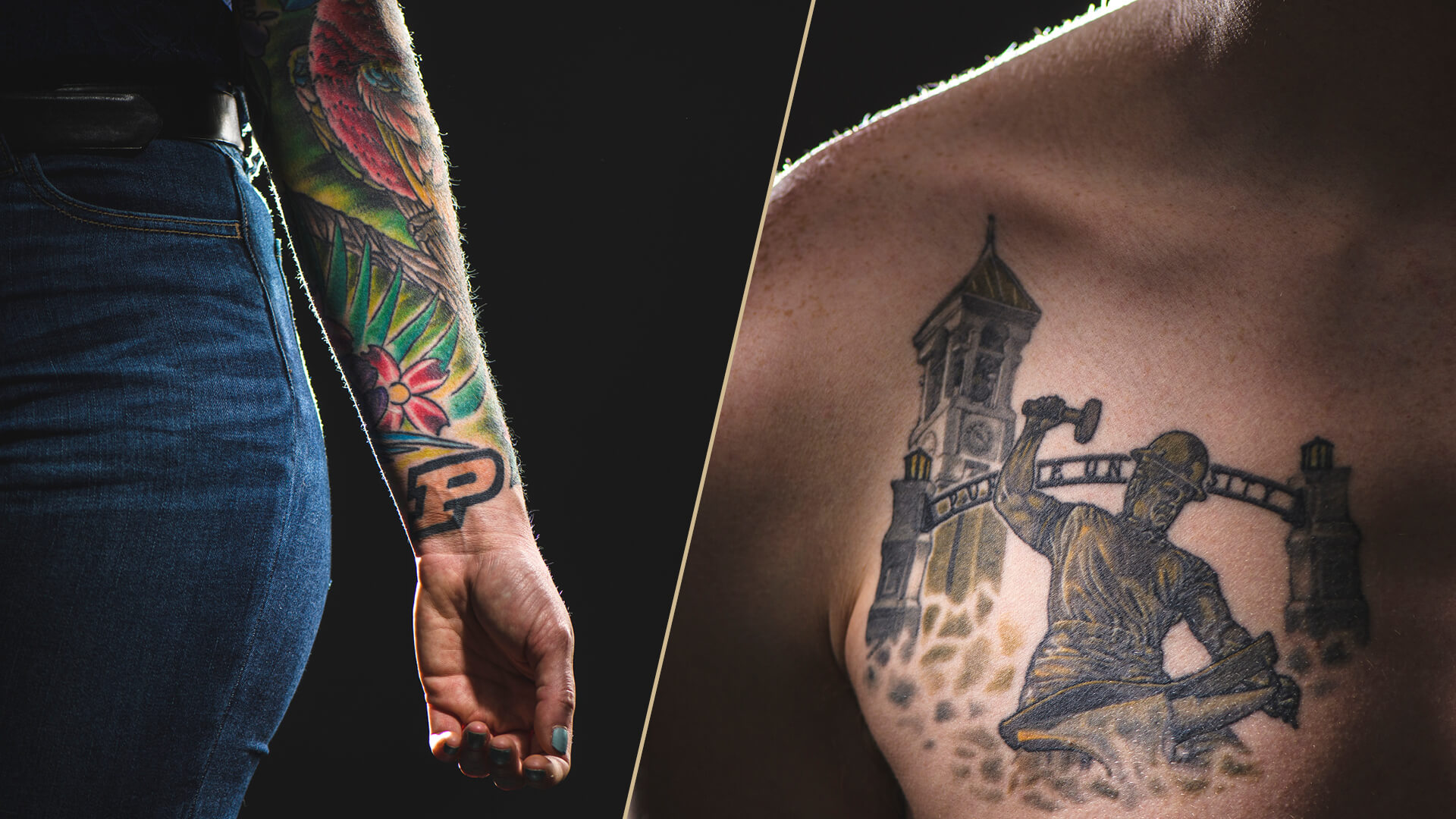 Purdue University tattoos and the permanence of Boilermaker pride.