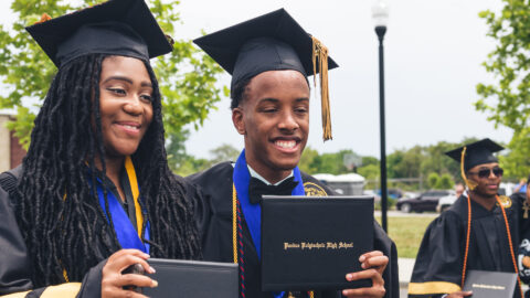 Purdue Polytechnic High School offers its students a unique pathway to acceptance at Purdue University.