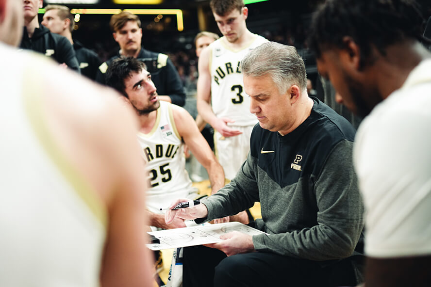 Purdue basketball coach Matt Painter's process is paying off