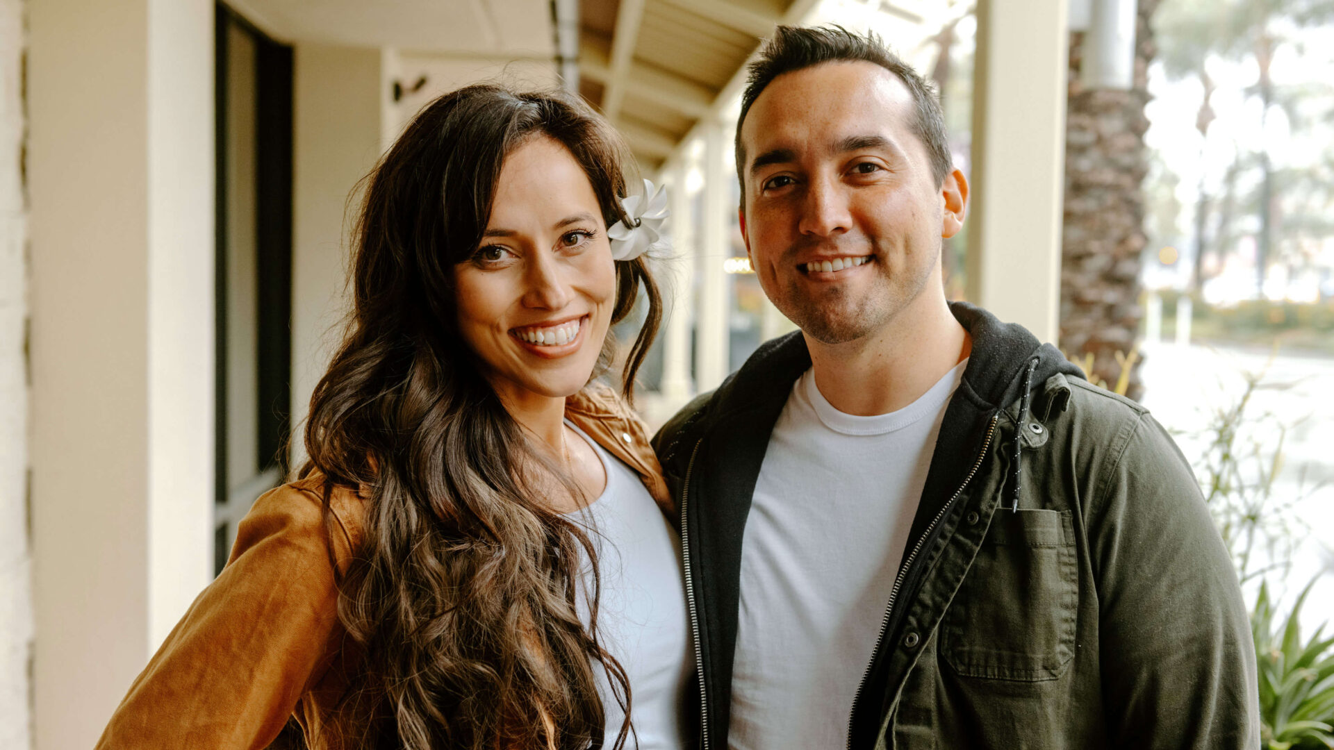 Michelle and Shane Gramlich in Anaheim, California.