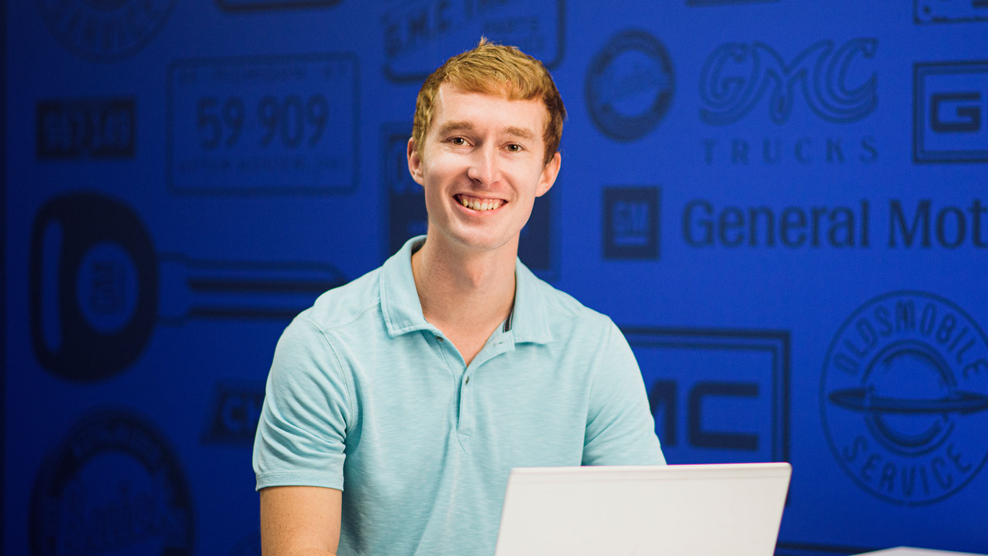 Luke Peterson, a General Motors employee and Purdue Global graduate