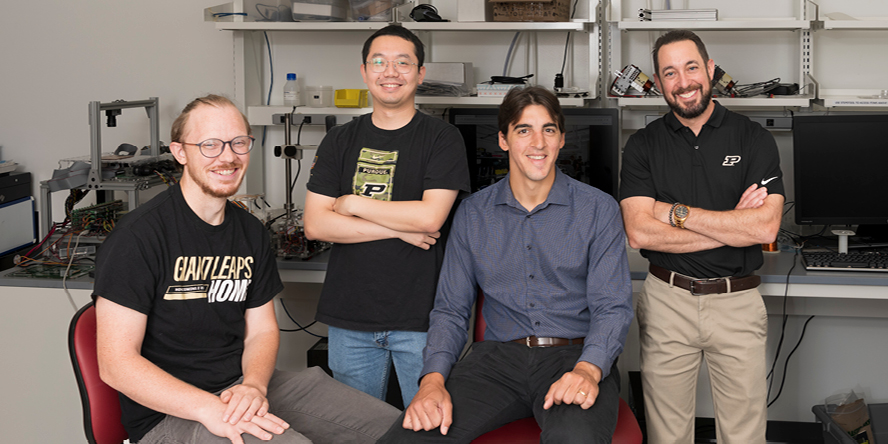 The team that created the world’s smallest drum. 