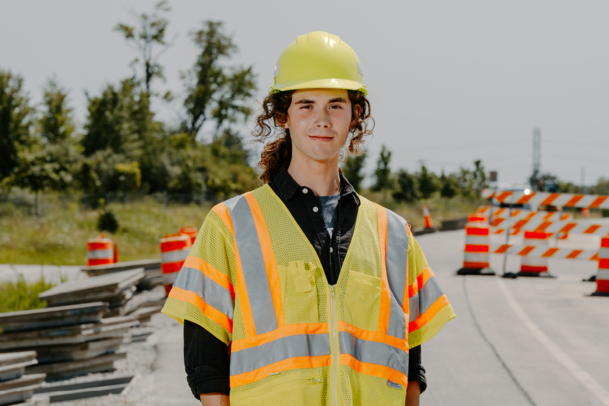 Purdue civil engineering and political science student Ben O’Brien