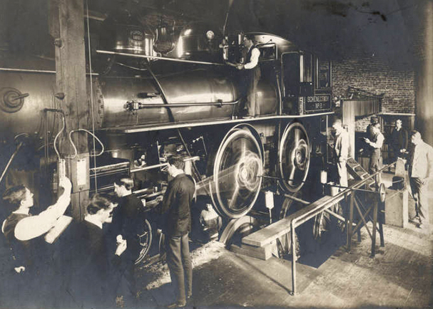 Purdue engineers conduct research on the Schenectady locomotive