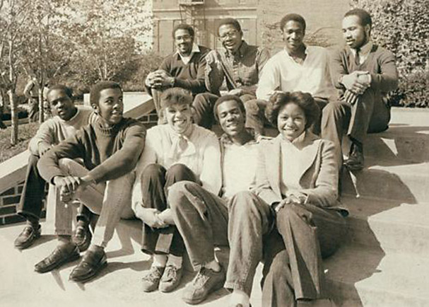 Members of Purdue’s founding chapter of the National Society of Black Engineers