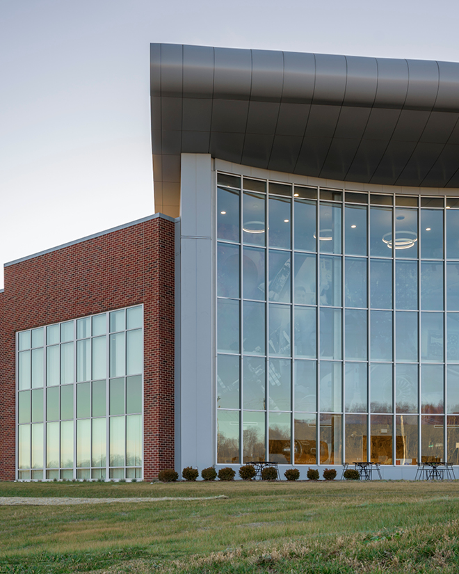 The Rolls-Royce building at Purdue.