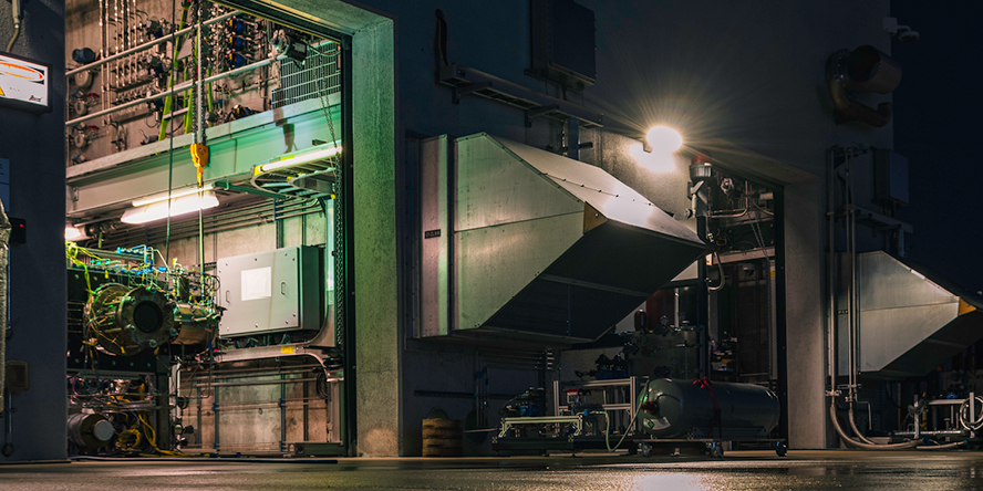 A Rolls-Royce facility at Purdue.