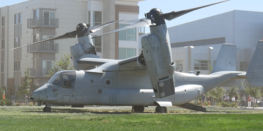 A V-22 Osprey fleet.