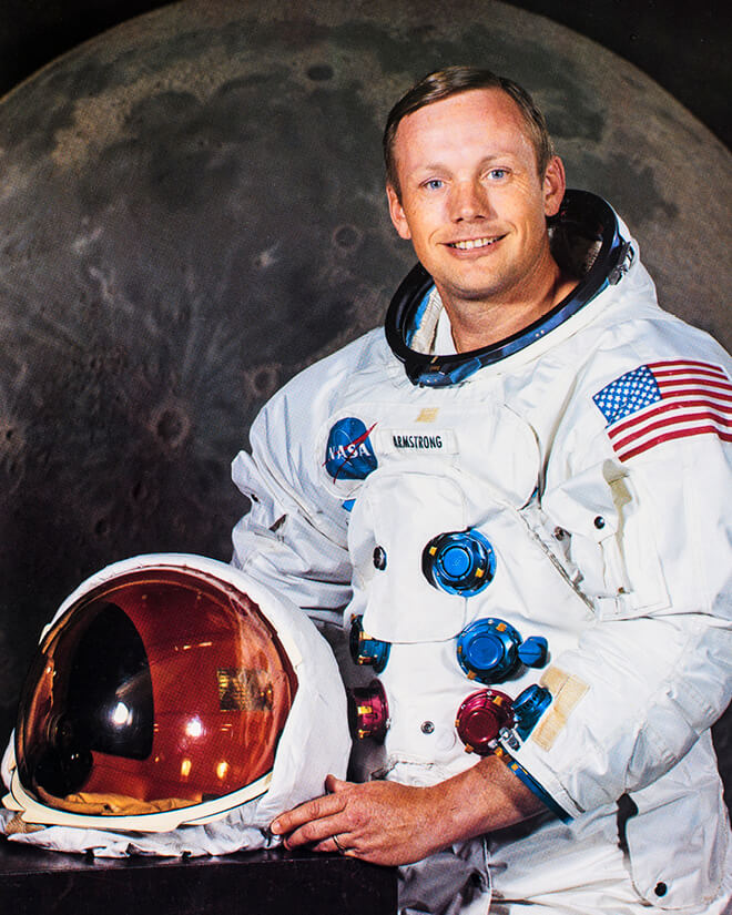 Neil Armstrong’s NASA headshot