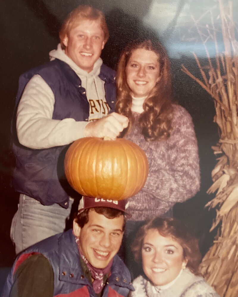 Jim and Dori Dodson on their second date.