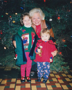 Ruth Krauch and her granddaughters