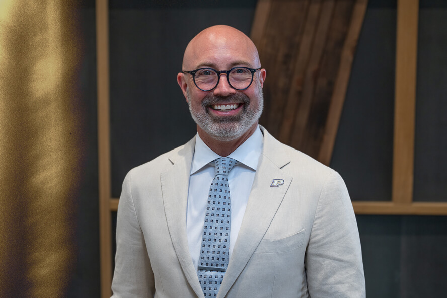 Christopher Yeomans, dean of the Purdue University College of Liberal Arts