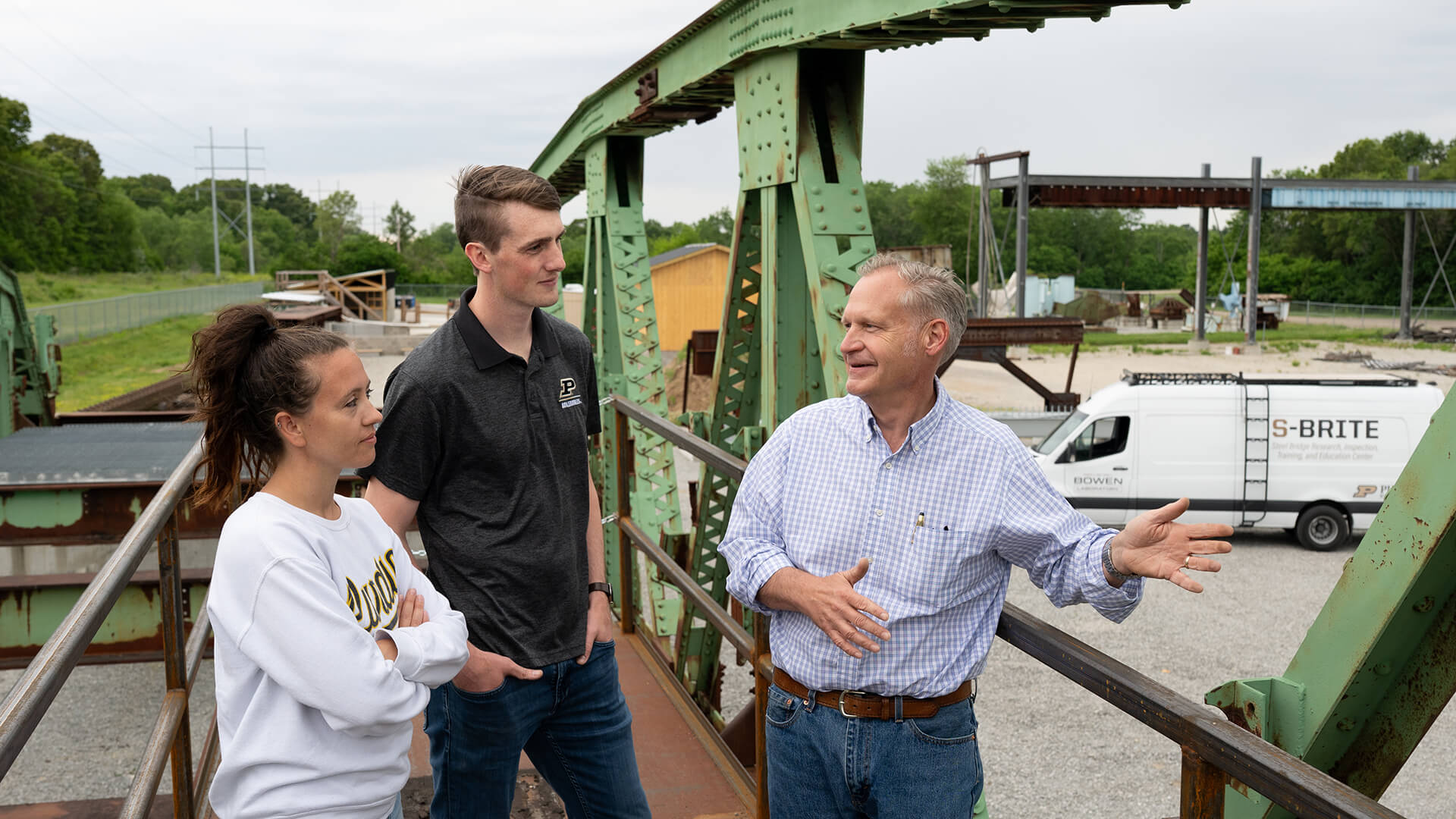 The Bridge Component Gallery is the first center of its kind in the steel bridge industry.